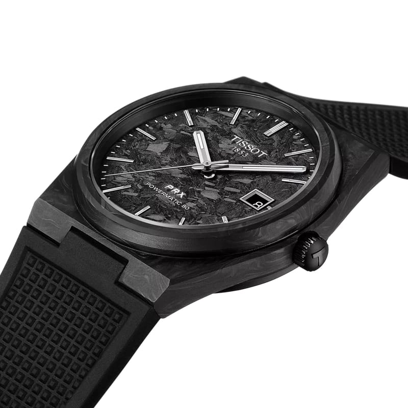 Tissot PRX Powermatic 80 Carbon 40.5 MM Automatic Watch T137.907.97.201.00